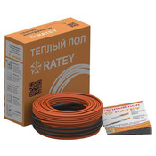 Тепла підлога Ratey RD1 одножильний кабель 1230 Вт, 6,9 — 8,6 м2