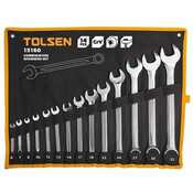 Набор инструментов Tolsen ключей комбинированных в чехле 14 шт (15160)