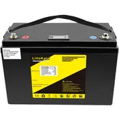 Акумуляторна батарея LiitoKala DC-12V150Ah LiFePO4 з LCD