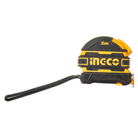 Рулетка 8 м×25 мм автостоп INGCO HSMT08825-1