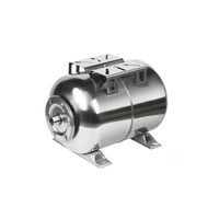 Бак-гидроаккумулятор 24 л НЕРЖ гориз. DELTA