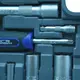 Набір інструментів професійний 1/4" і 1/2" 108 од. Haisser BLACK 70255