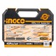 Набір головок торцевих з тріскачкою 1/4 "45 предметів INGCO INDUSTRIAL HKTS14451
