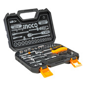 Набор торцевых головок с трещоточкой 1/4" 45 предметов INGCO INDUSTRIAL HKTS14451