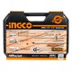 Набор торцевых головок 1/4" и 1/2" 44 предмета INGCO INDUSTRIAL HKTS42441