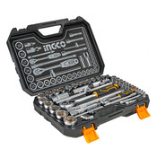 Набор торцевых головок 1/4" и 1/2" 44 предмета INGCO INDUSTRIAL HKTS42441
