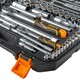 Набор торцевых головок 1/4" и 1/2" 44 предмета INGCO INDUSTRIAL HKTS42441