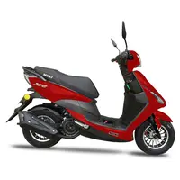 Скутер FORTE NEW JOG 80 CC красный бензин 4,5 л.