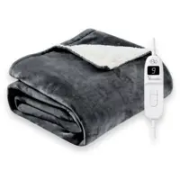 Електроплед Versailles VS-BE-2309Dg 180*130 см сірий 