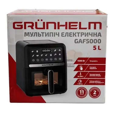 Мультипіч GRUNHELM GAF5000 5 л 1500 вт Мультипіч GRUNHELM GAF5000 5 л 1500 вт