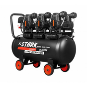 Компресор поршневий безмасляний 30100-SAOD Profi, 100л, 3900Вт, STARK  Компресор поршневий безмасляний 30100-SAOD Profi, 100л, 3900Вт, STARK