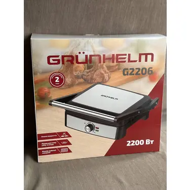 Гриль контактний GRUNHELM G2206 2200 ВТ Гриль контактний GRUNHELM G2206 2200 ВТ