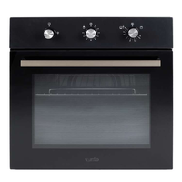 Газова духова шафа VENTOLUX NERO ESG (BK)