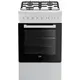 Плита комбінована BEKO FSM52120DW