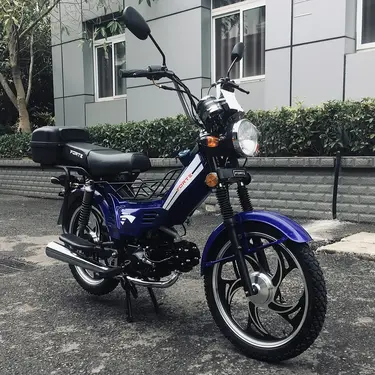 Мотоцикл ALFA FT110D Forte синій