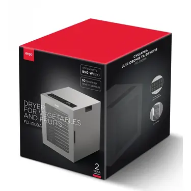 Сушилка для фруктов и овощей Ergo FD-1009A