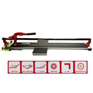 Плиткоріз монорейковий Haisser 1200мм (64036)