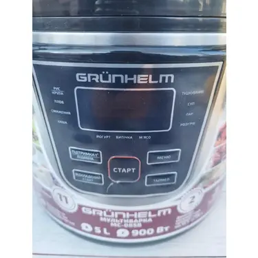 Мультиварка Grunhelm MC-08SB 900 Вт 5л