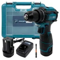 Акумуляторний шуруповерт PROFI-TEC PCD35168BL (2×PT1620 (2.0 Аг), зарядний пристрій)