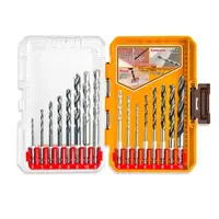 Набір свердла по металу, свердла по бетону, свердла по деревині 16 од. INGCO INDUSTRIAL