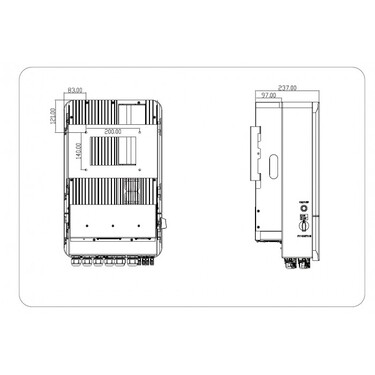 Інвертор гібридний Deye SUN-6K-SG05LP1-EU-AM2-P