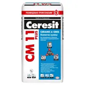 Клей для плитки Ceresit СМ 11 Plus Ceramic & Gres 25 кг