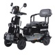 Трицикл акумуляторний FORTE SONIC-WN 800B Чорний (+Акумулятор 72V20A 6шт)