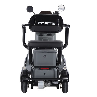 Трицикл акумуляторний FORTE SONIC-WN 800B Чорний (+Акумулятор 72V20A 6шт)