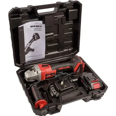 Машина шліфувальна кутова акумуляторна Vitals Master ALs 18125c BL Kit