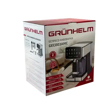 Кофеварка эспрессо Grunhelm GEC003AMC 1350 Вт, 20 бар