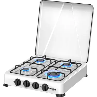 Плита газова настільна PRIME Technics PGK 407 CW (4 конфорки)