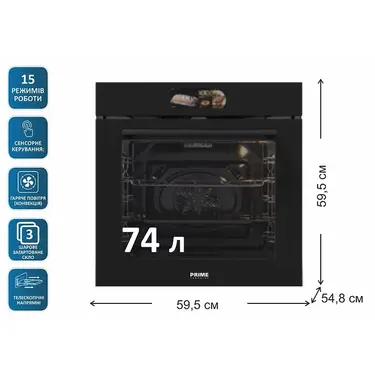 Духова шафа вбудована PRIME Technics POB 7451 TFT