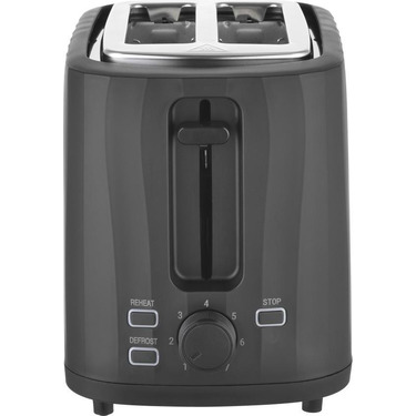Тостер ERGO GT-7050, 780 Вт, 2 відділення, 7 ступенів обсмажування, чорний