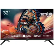 Телевізор Setup 32HSF30, 32", Wi-Fi, Android TV