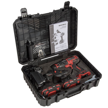 Набір акумуляторний Vitals Master COMBO KIT 3.1 18V, 430Вт, 3 модулі, шурупокрут, перфоратор, шліфмашинка