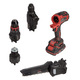 Набір акумуляторний Vitals Master COMBO KIT 4.1 18V, 430Вт, шурупокрут, перфоратор, мініпилка, шліфмашинка