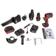 Набір акумуляторний Vitals Master COMBO KIT 4.1 18V, 430Вт, шурупокрут, перфоратор, мініпилка, шліфмашинка