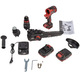 Набір акумуляторний Vitals Master COMBO KIT 3.2 18V, 430Вт, шурупокрут, мініпилка, шліфмашинка
