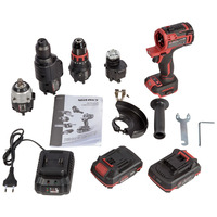 Набор аккумуляторный Vitals Master COMBO KIT 4.2 18V, 430Вт, шуруповерт, перфоратор, гайковерт, шлифмашинка