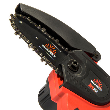 Пила ланцюгова акумуляторна Vitals AKZ 1810c, 18V, 360W, шина 4 дюйма (10 см), без акумулятора