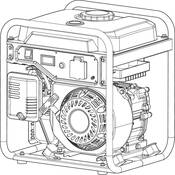 Бензогенератор інверторний Vitals IG 2.3 bl, 2,3 кВт, 230В, чиста синусоїда, портативний