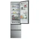 Холодильник Haier HTR3620CNMG 3D 60, 414 л, Total No Frost, высота 2,05 м, Silver