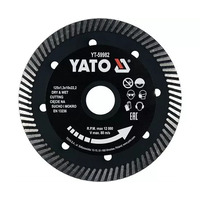 Диск алмаз. YATO 125*1,3*10*22,2мм,по гресу,кераміці ТУРБО в мокрому та сухому режимі YT-59982