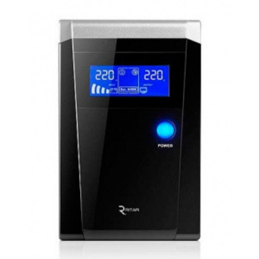 Источник бесперебойного питания RITAR RTSW-600 LCD (500VA/350Вт)